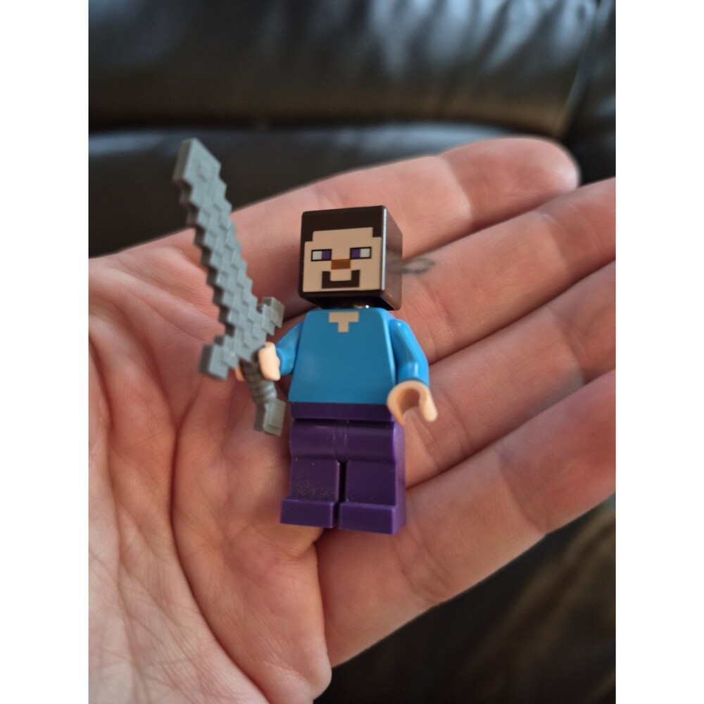LEGO Minecraft Steve with Sword Minifigure